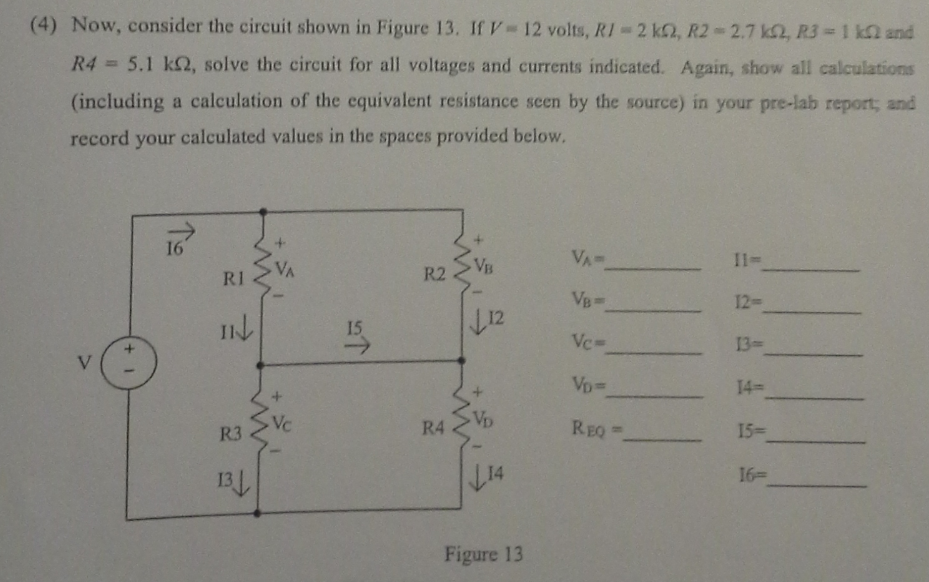 Solved Consider the circuit shown in Figure 12. If V = 10 | Chegg.com