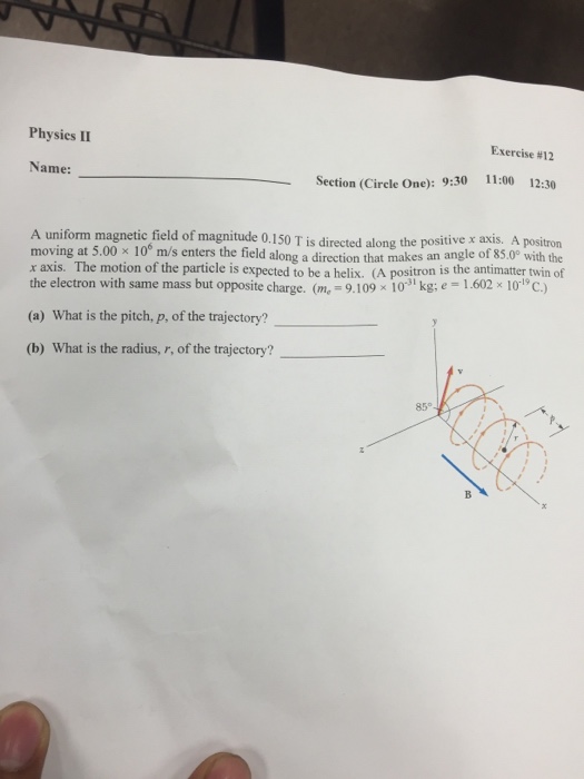 Solved A uniform magnetic field of magnitude 0.150 T is | Chegg.com