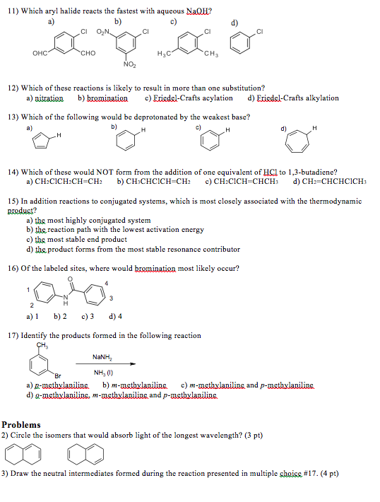 😍 General Organic Chemistry Questions And Answers. Basic Organic ...