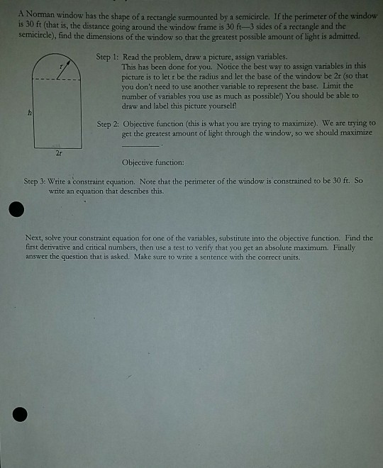 solved-a-norman-window-has-the-shape-of-a-rectangle-chegg