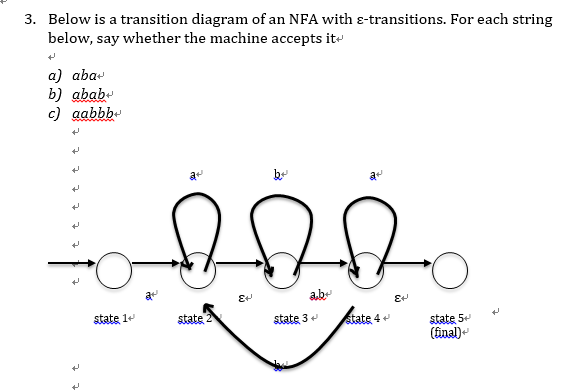generalized transition graph