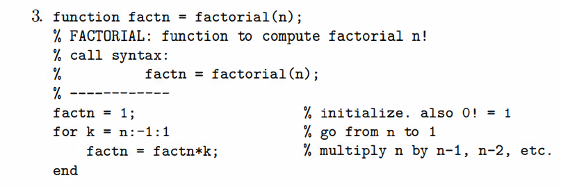 Solved For Example 3 on p.35: Add lines to the factorial | Chegg.com