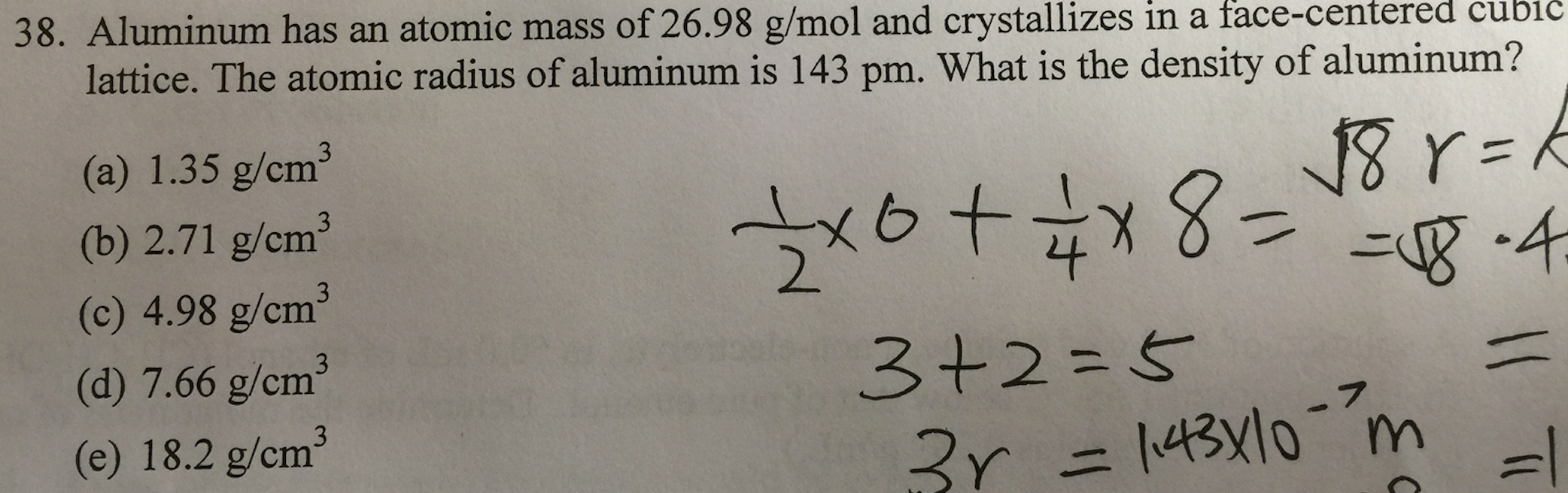 atomic mass of aluminum