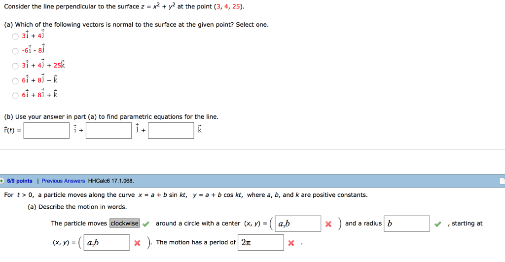 Solved Consider the line perpendicular to the surface z - x2 | Chegg.com