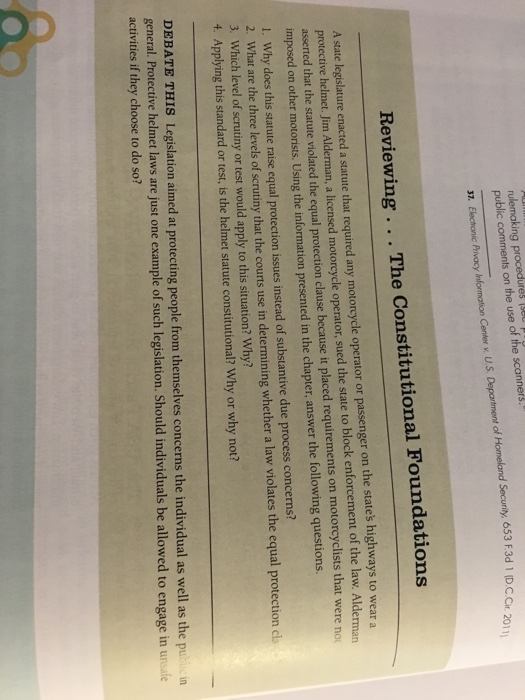 A state legislature enacted a statute that required