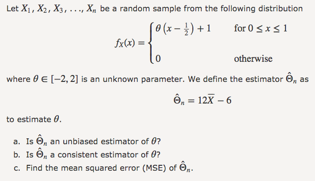Let X1 X2 X3 Xn Be A Random Sample From The Chegg