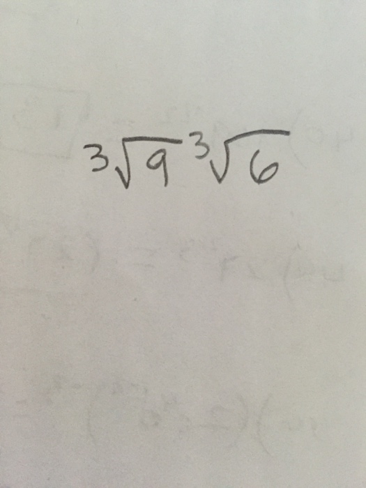 root(3 5 ^ 6 * 2 ^ 9)