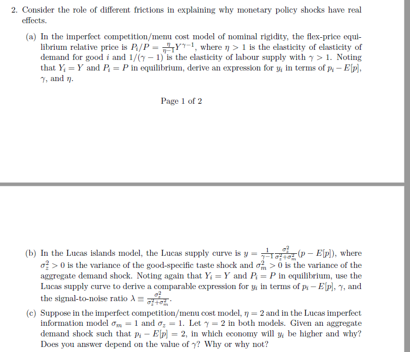 solved-2-consider-the-role-of-different-frictions-in-chegg