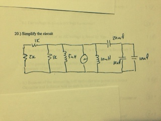 Solved Simplify the circuit | Chegg.com
