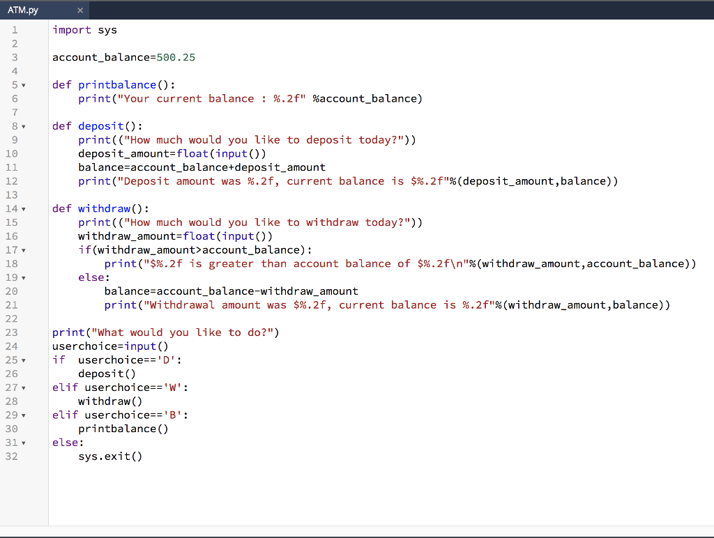 How can I alter my code below to get the desired | Chegg.com