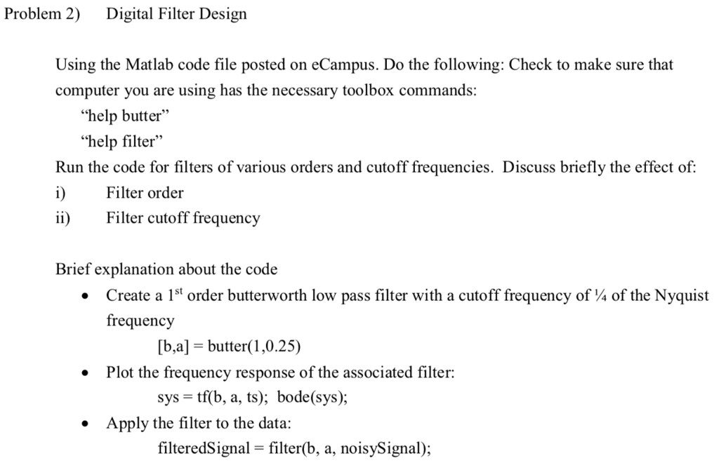 filter designer matlab code