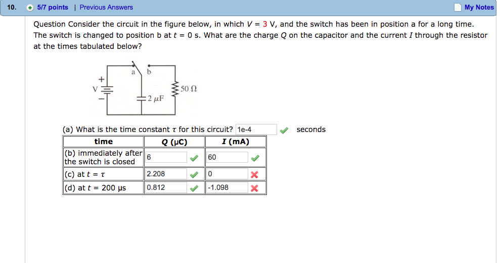 Solved Question Consider the circuit in the figure below, in | Chegg.com