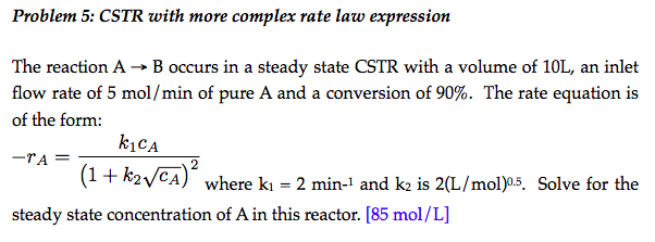 solved-problem-5-cstr-with-more-complex-rate-law-expression-chegg