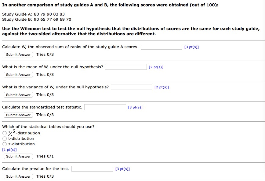 Compare Study Guide Solved In another comparison of study guides A and B, the | Chegg.com