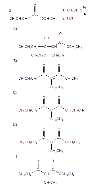 Solved 1·CH3CHO CH,CH CH2 OCH2CH 2. HCI A) OH OCH2CH3 | Chegg.com