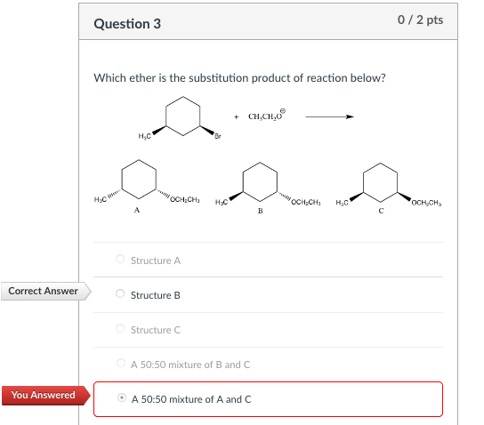 Solved Why Is Structure B The Correct Answer And How Would I | Chegg.com