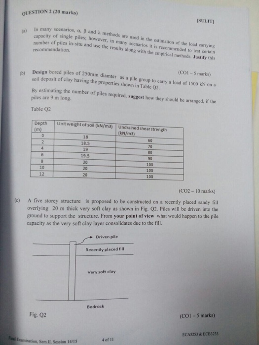 Solved foundation engineering