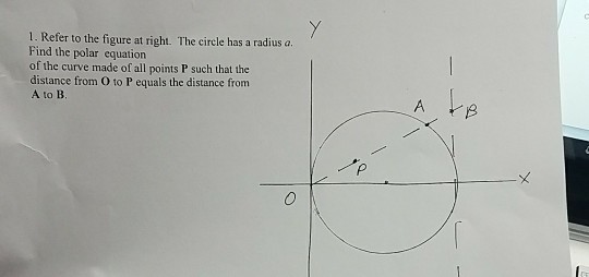 solved-1-refer-to-the-figure-at-right-the-circle-has-a-chegg