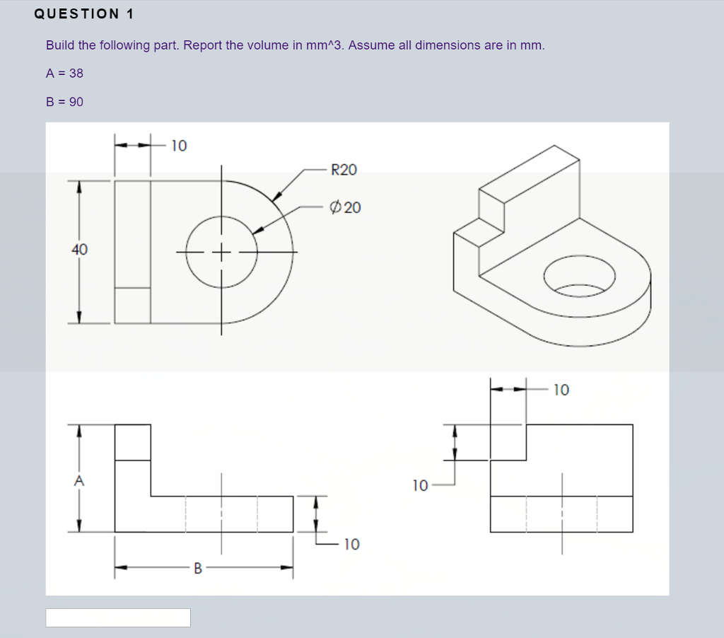 Solved Inner circle radius is 20 and outer circle radius is | Chegg.com