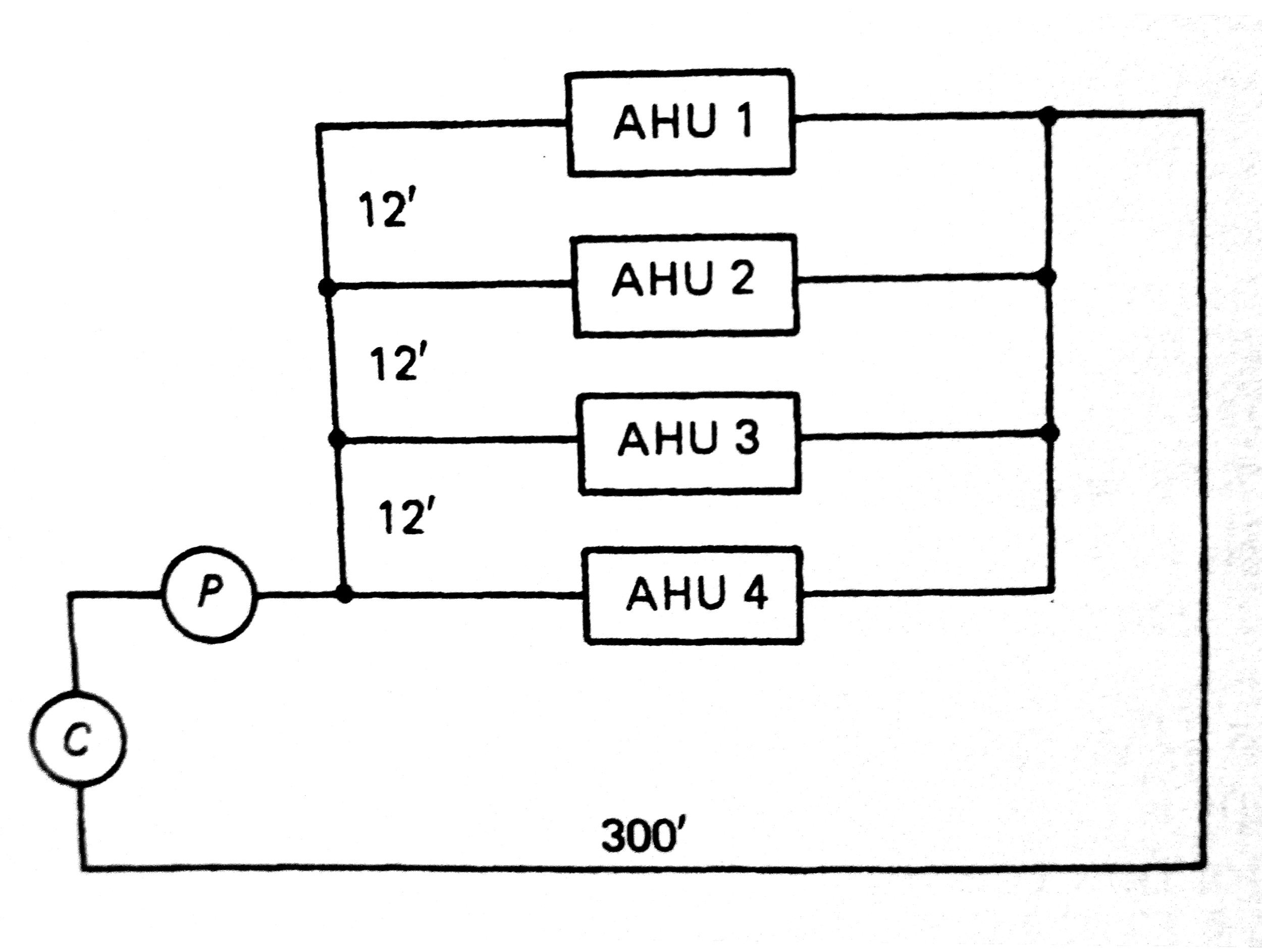 Solved A chilled water air-conditioning systems to be | Chegg.com
