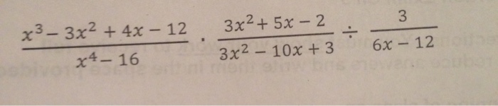 3x 12 2 x 3 )  4