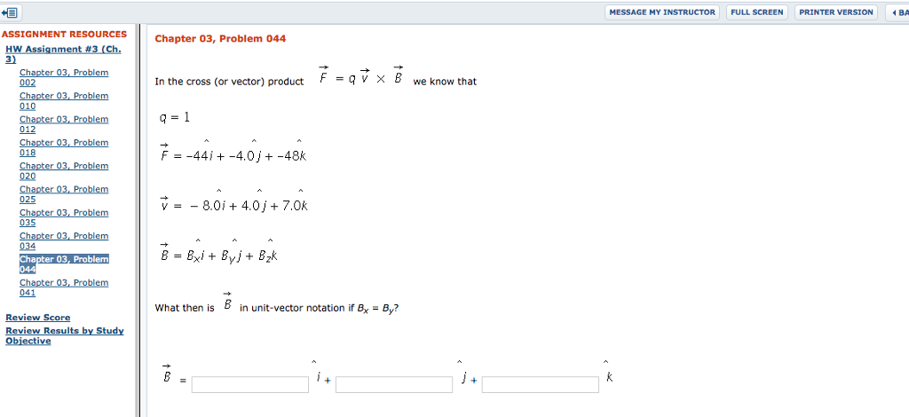 Solved In The Cross (or Vector) Product F = Q V Times B We | Chegg.com