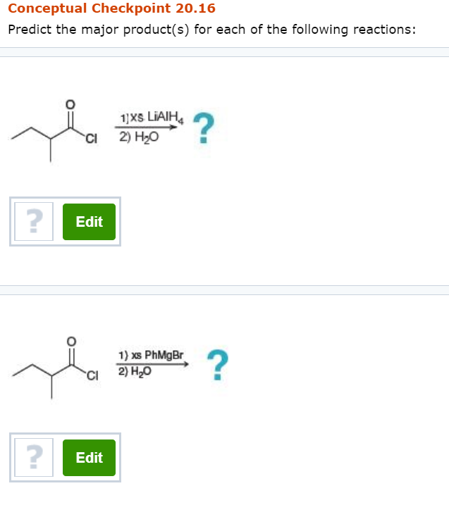 Solved Conceptual Checkpoint 20.16 Predict the major | Chegg.com