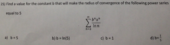 Solved Find A Value For The Constant B That Will Make The | Chegg.com