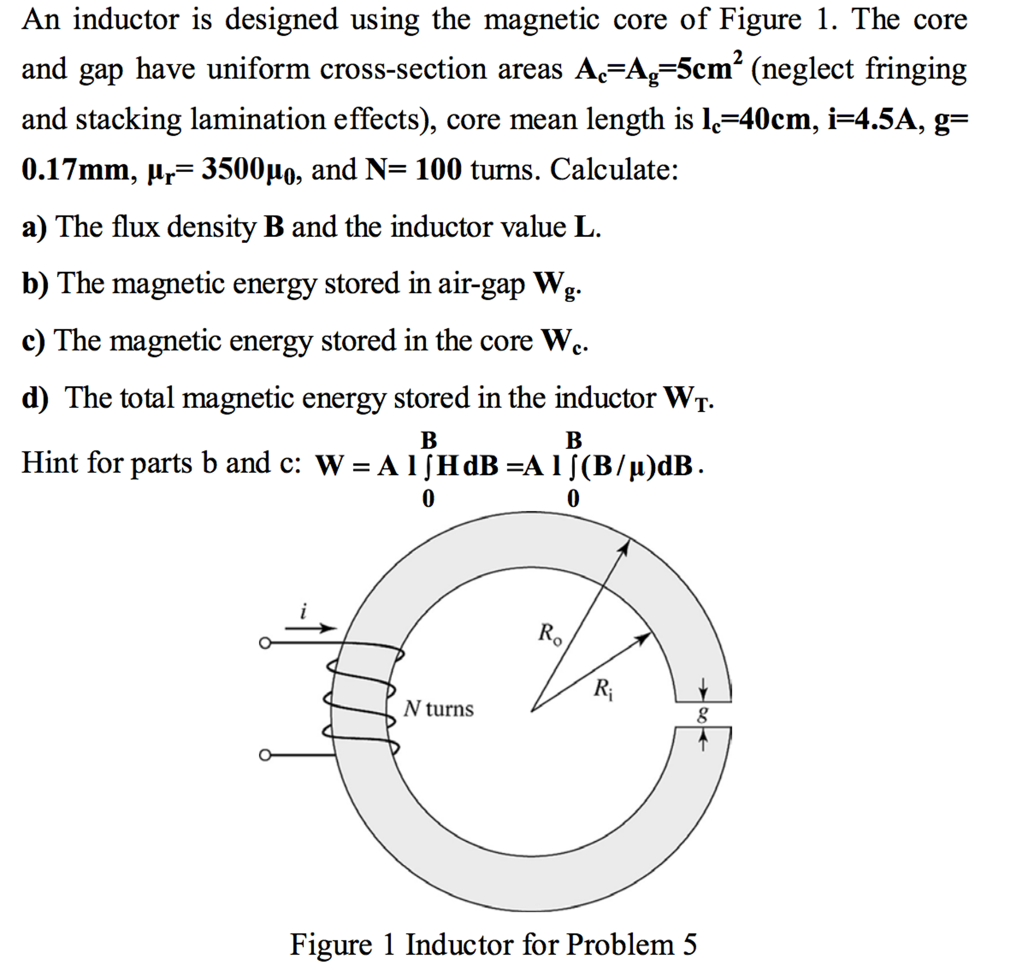 units for magnetic flux