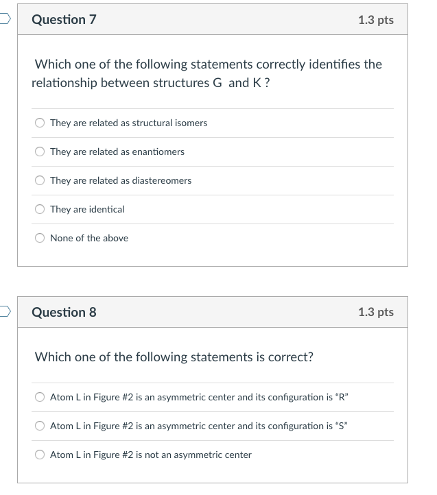 Solved D Question 5 1.3 pts Which one of the following | Chegg.com