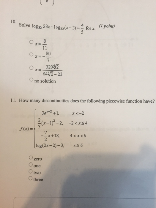 Solved solve log 32 23x log 32 x 5 4 5 for x x chegg