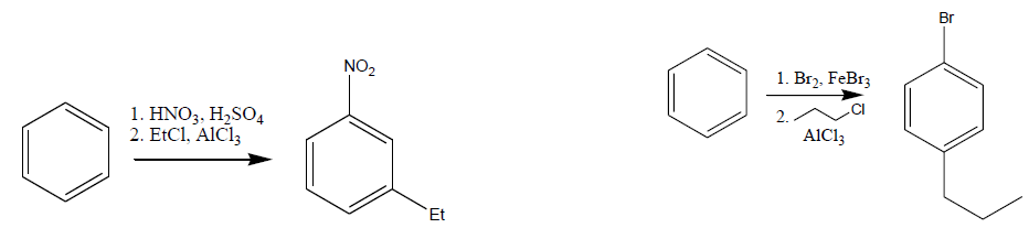 Solved The Following Syntheses Will Not Produce The Desired | Chegg.com