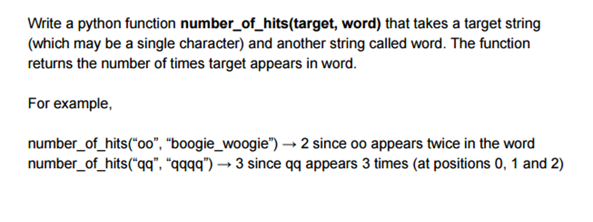 Solved Problem 1 (String slicing) Write a function called | Chegg.com
