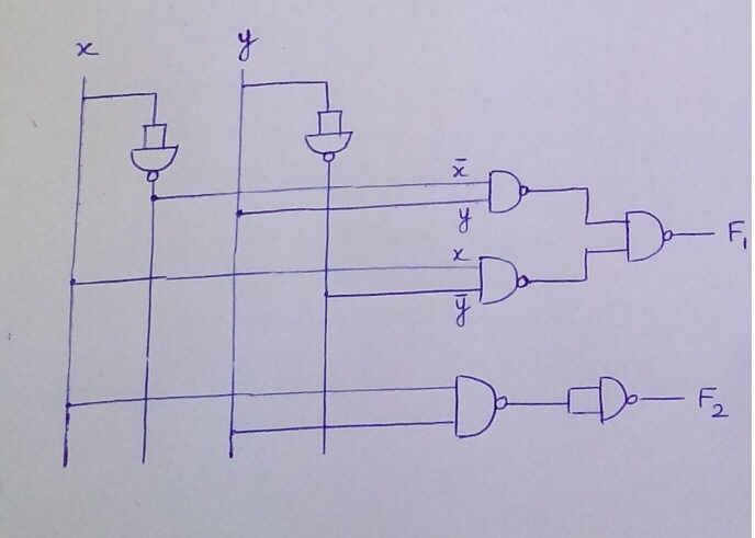 (Solved) : Digital Systems Draw Wiring Diagram Circuits Use Nand Gates ...