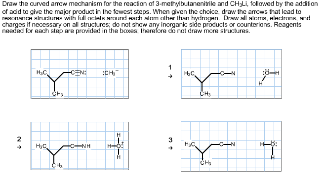 Solved Draw The Curved Arrow Mechanism For The Reaction Of Chegg