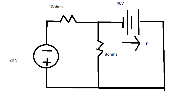 Solved Find the power absorbed by the 20V source. | Chegg.com