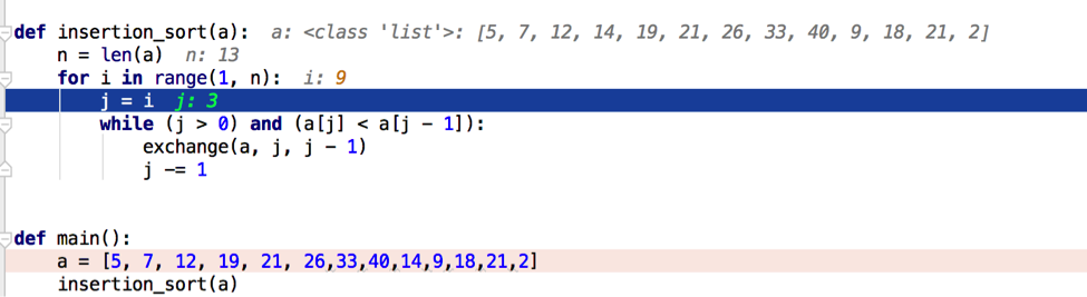 Solved Problem 1: Below is the Python Code for insertion | Chegg.com