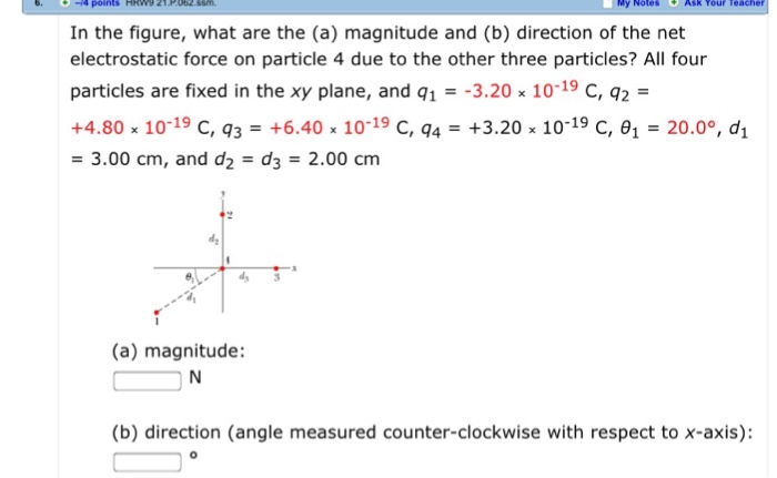 Solved In The Figure, What Are The (a) Magnitude And (b) | Chegg.com