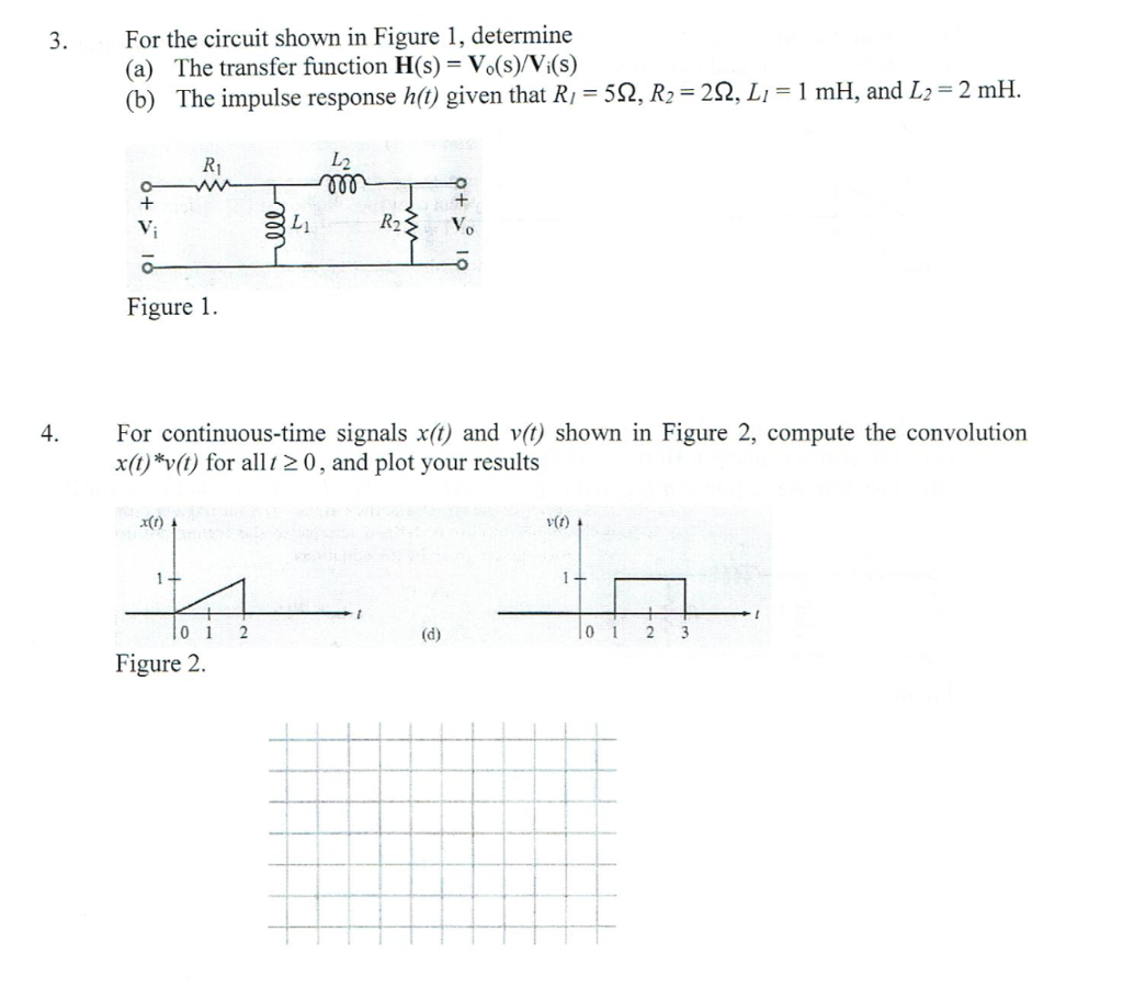 Solved 3. For the circuit shown in Figure 1, determine (a) | Chegg.com
