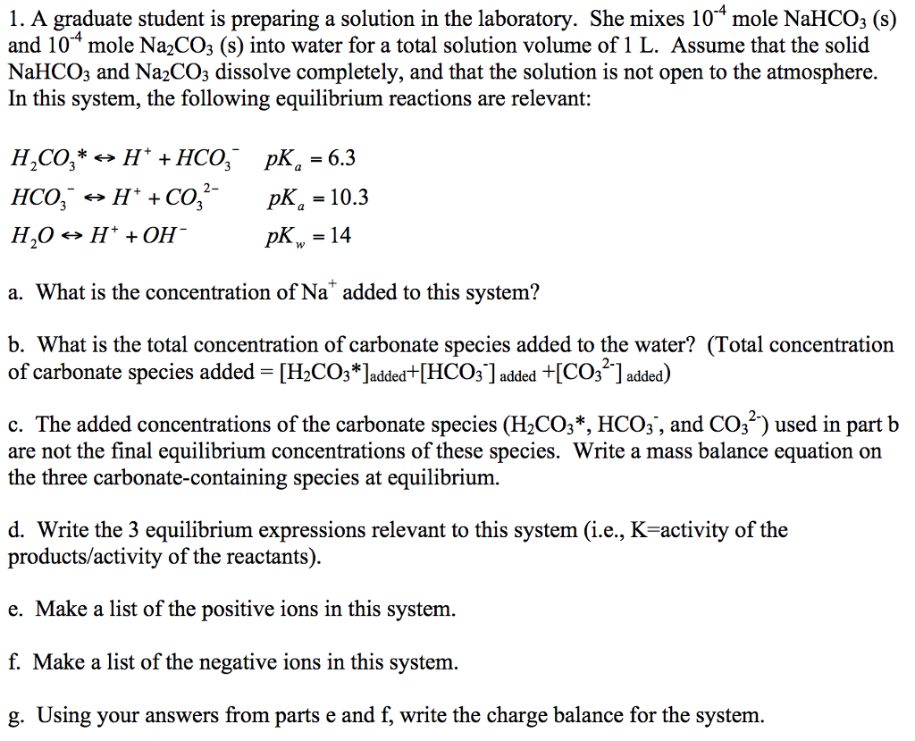 solved-1-a-graduate-student-is-preparing-a-solution-in-the-chegg