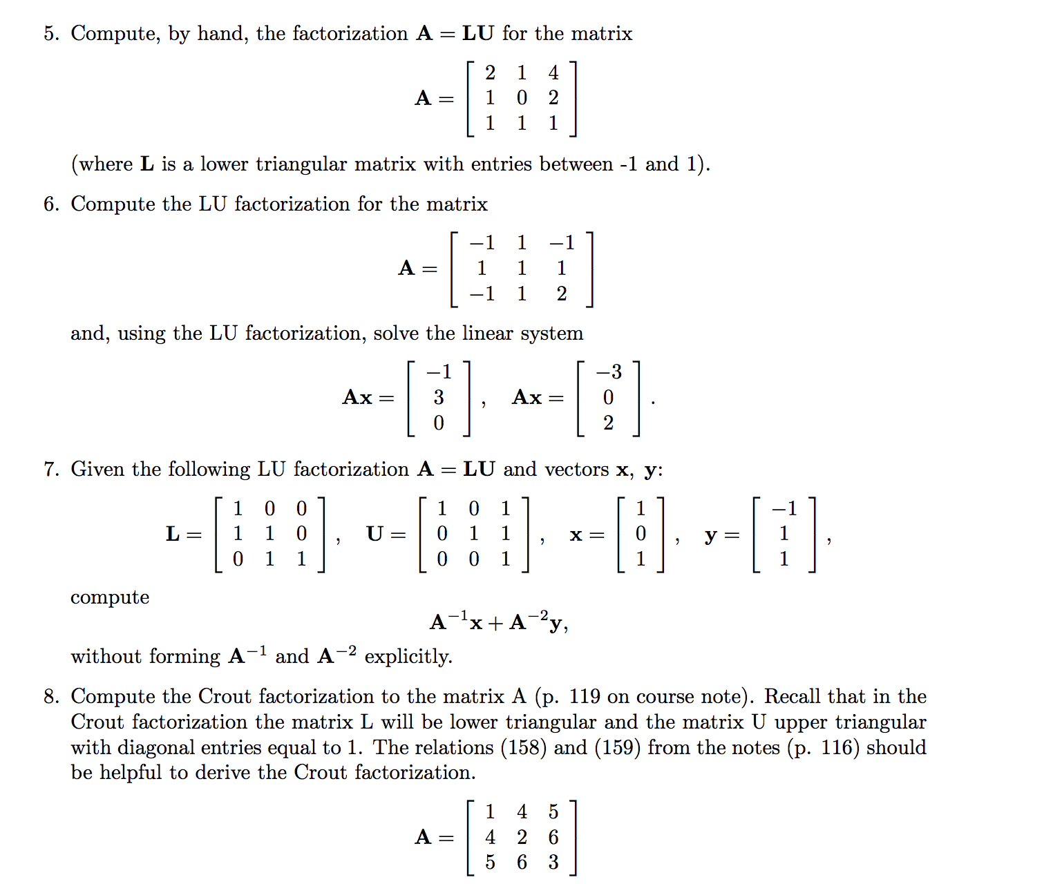 Compute The Cholesky Factorization Of The Symmetric | Chegg.com