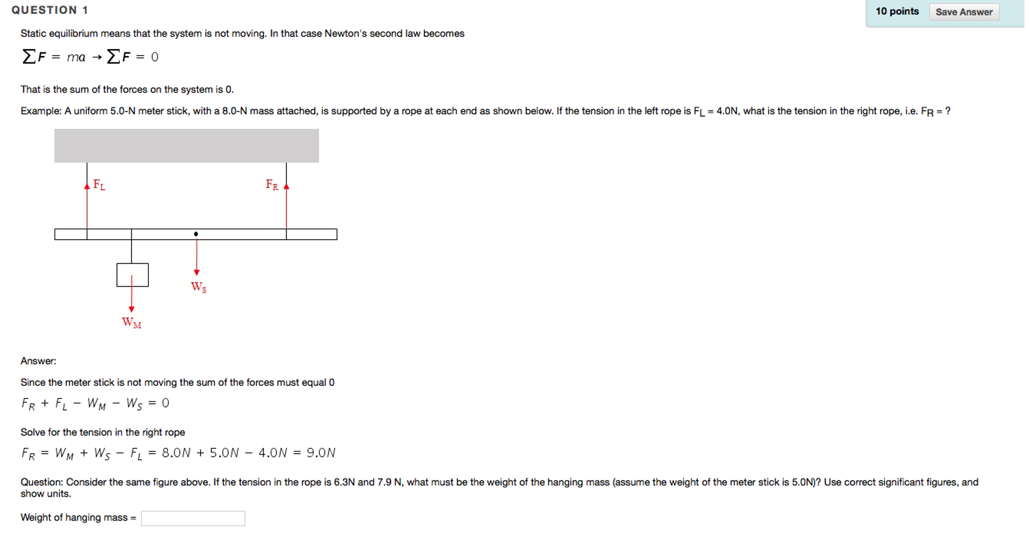 solved-static-equilibrium-means-that-the-system-is-not-chegg