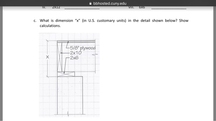 Solved What is dimension 