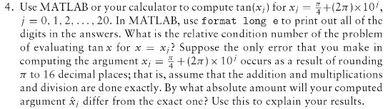 Solved Please be sure to use MATLAB to compute and use to | Chegg.com