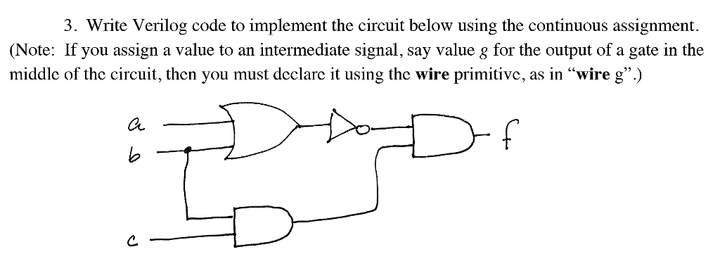 verilog continuous assignment with delay