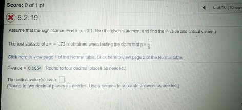 Solved Assume that the significance level is alpha = | Chegg.com