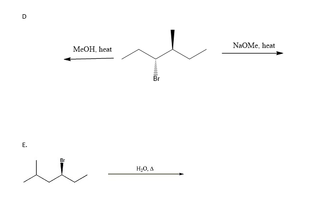 Solved Draw the major products. Show the stereochemistry | Chegg.com