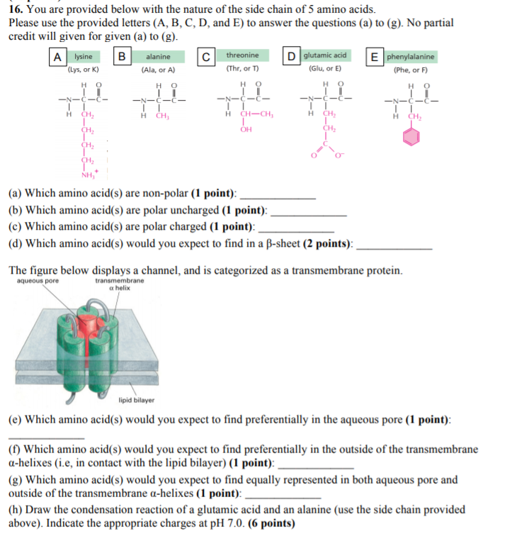 Solved 16. You are provided below with the nature of the | Chegg.com