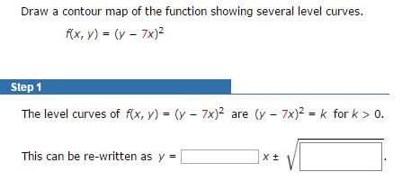 Solved: Draw A Contour Map Of The Function Showing Several... | Chegg.com