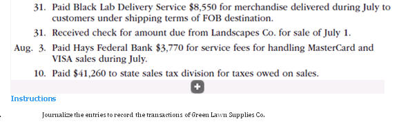 Solved The Following Selected Transactions Were Completed By Chegg